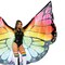 Monarch Festival Halloween Wings Rainbow Large Sheer Butterfly Costume Accessory Adult